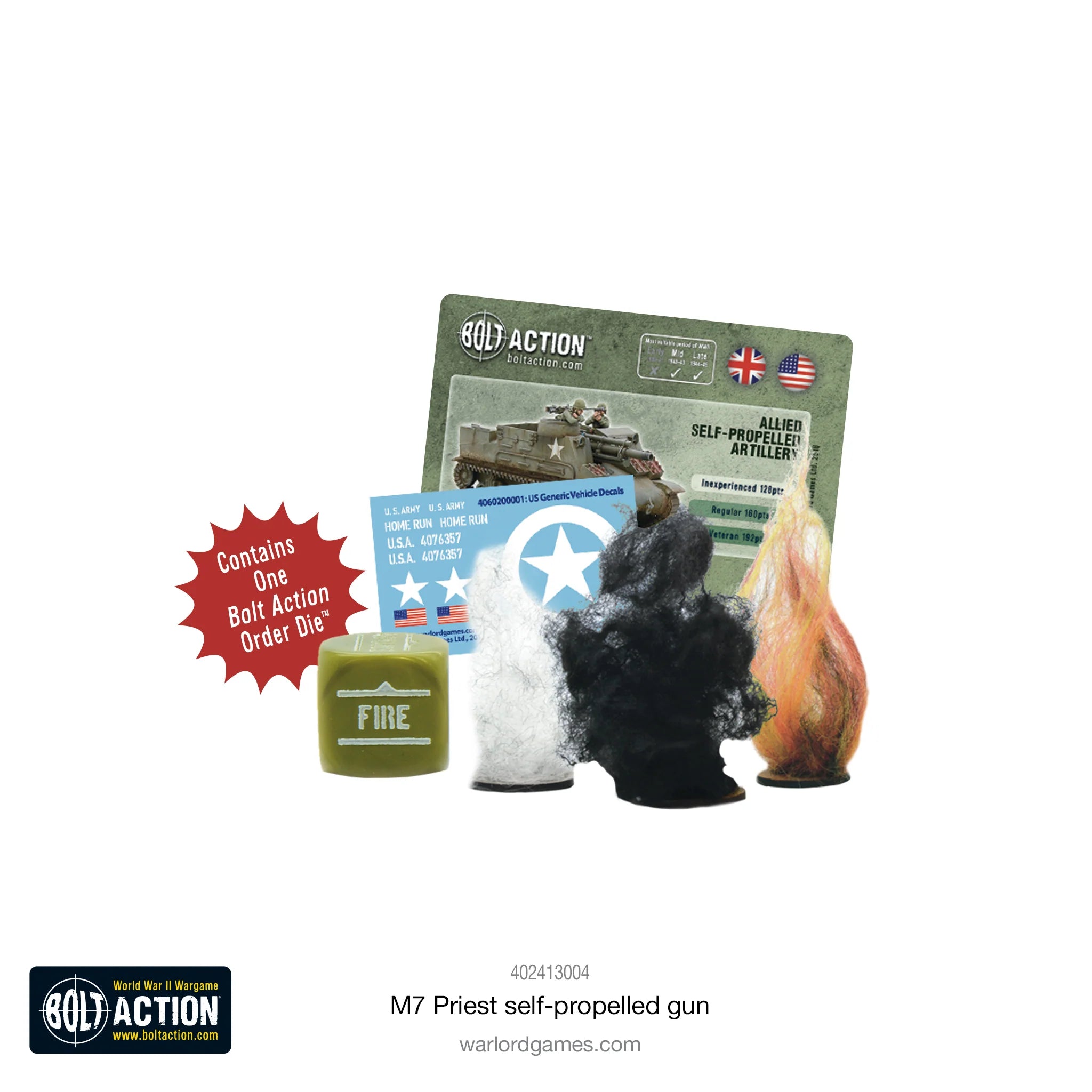 Bolt Action | American | M7 Priest | 28mm Resin Metal Vehicle