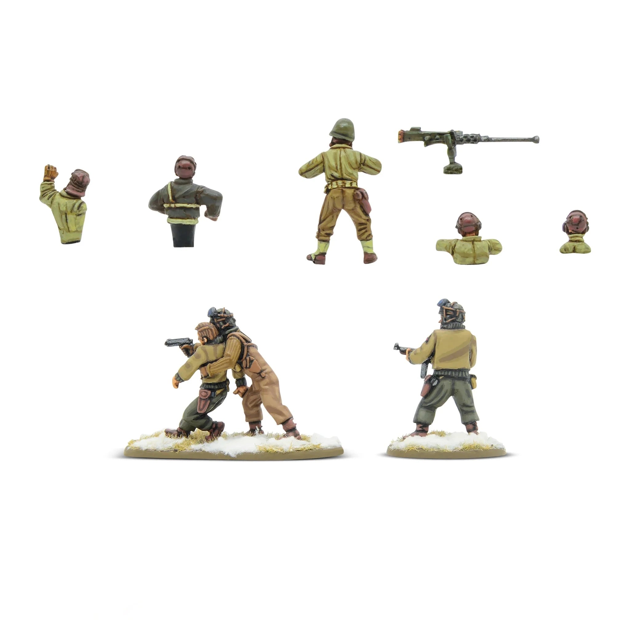 Bolt Action Italian Forward Observers | 3 Metal Figures — Miniature ...