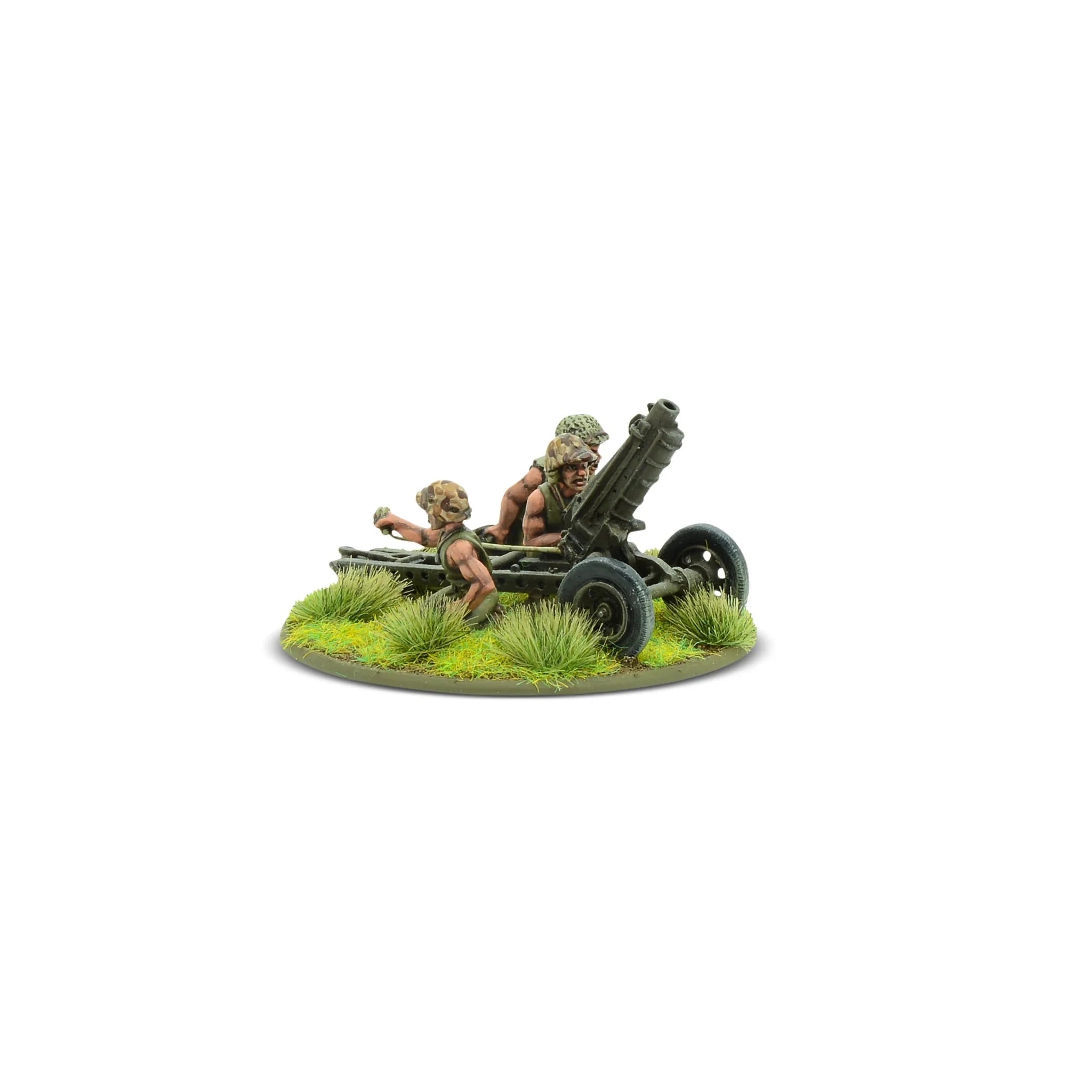Bolt Action | American USMC 75mm Pack Howitzer Light Artillery | 28mm Metal Blister Pack