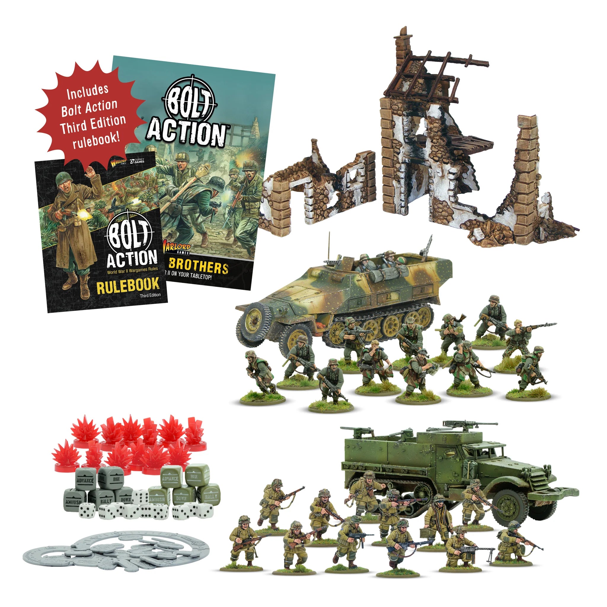 Bolt Action | Band of Brothers 3rd Edition | 28mm Plastic Starter