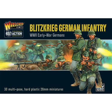 Bolt Action | German Blitzkrieg Infantry | 28mm Plastic Unit