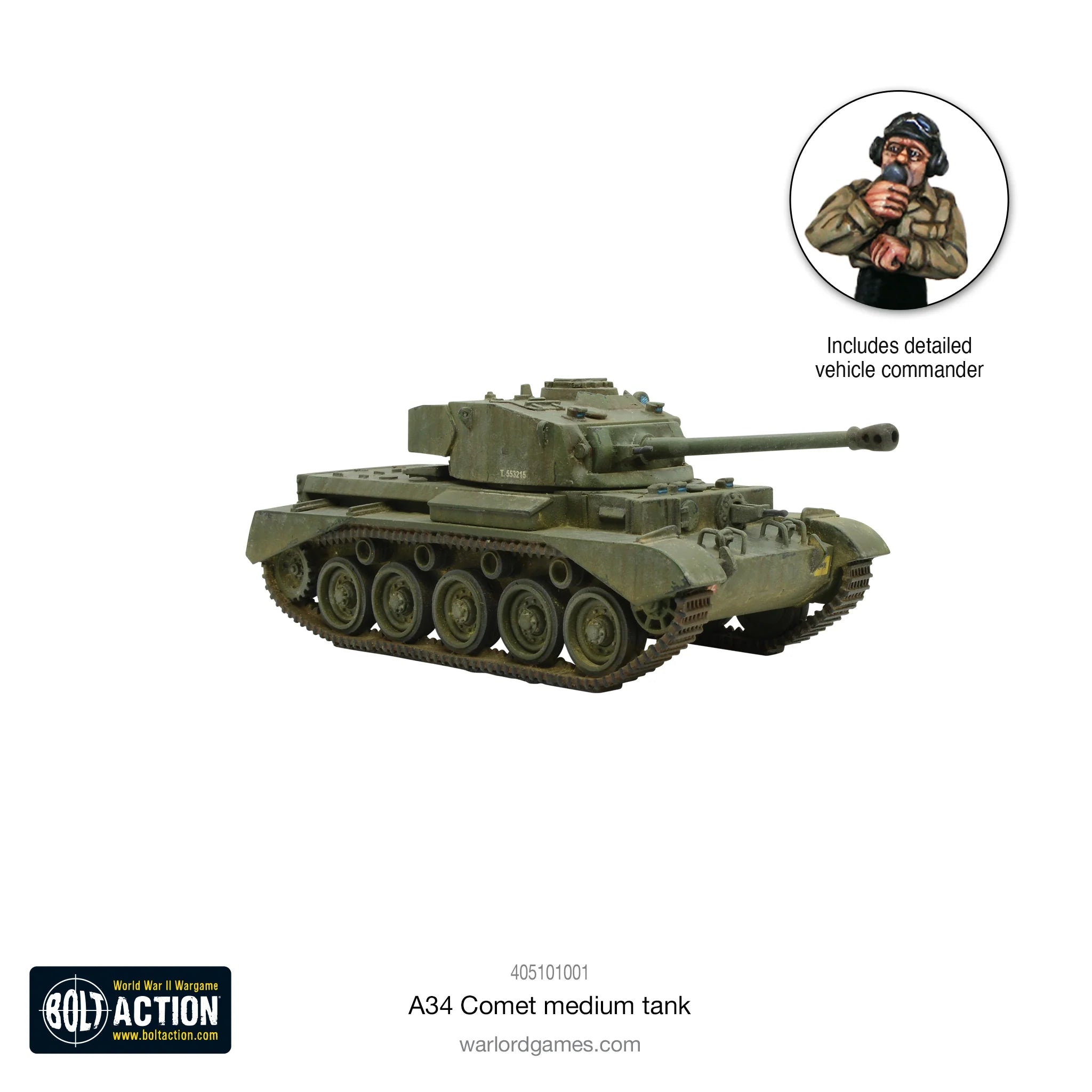 Bolt Action | British | A34 Comet | 28mm Resin Metal Vehicle