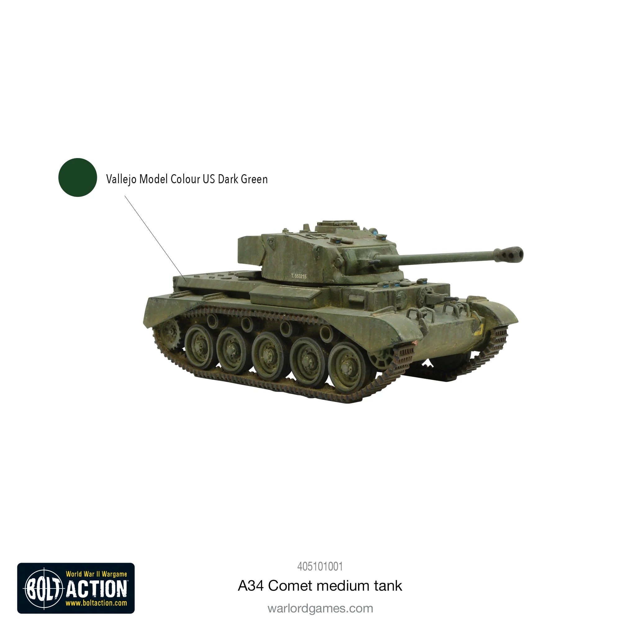 Bolt Action | British | A34 Comet | 28mm Resin Metal Vehicle