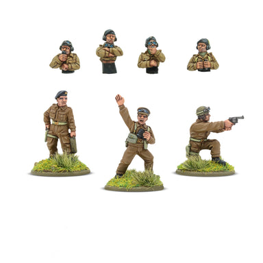 Bolt Action | British | British Tank Commanders | 28mm Resin Blister Pack