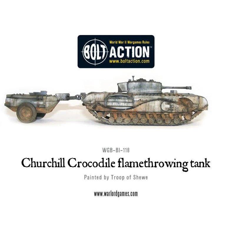 Bolt Action | British | Churchill Crocodile | 28mm Resin Metal Vehicle