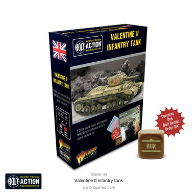 Bolt Action | British | Valentine II | 28mm Resin Metal Vehicle
