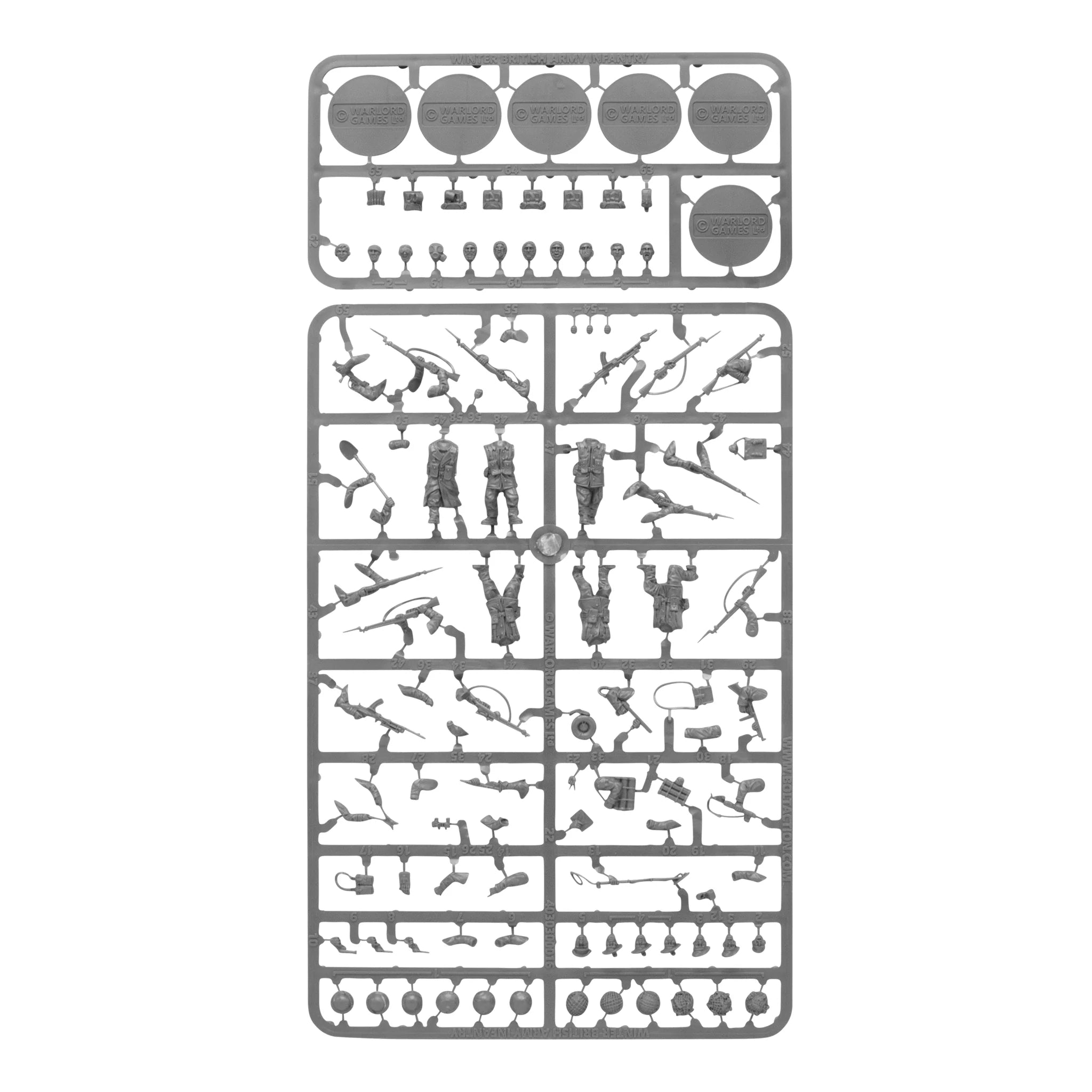 Bolt Action | Crossing the Rhine British and Canadian Infantry Winter | 28mm Plastic Starter