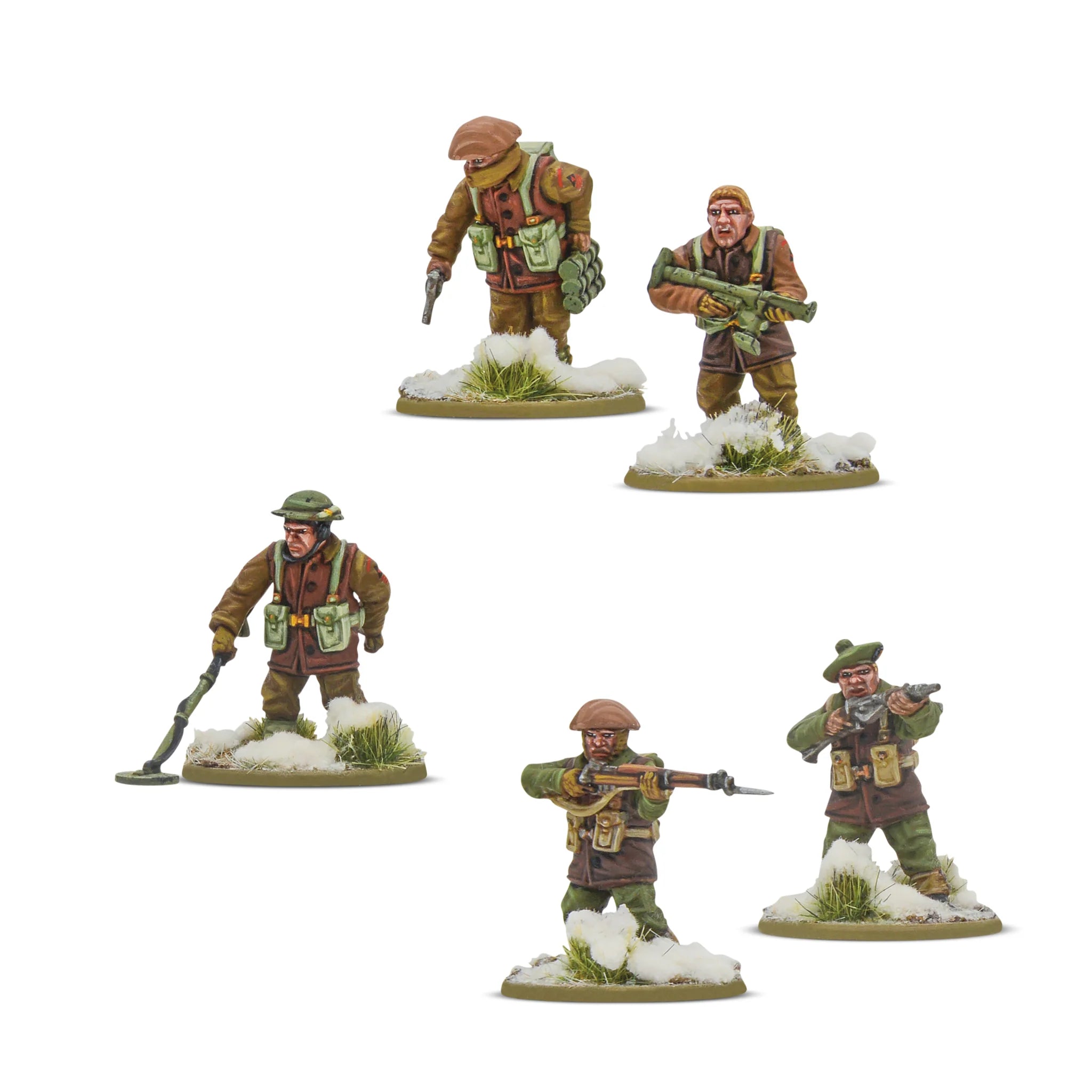 Bolt Action | Crossing the Rhine British and Canadian Infantry Winter | 28mm Plastic Starter