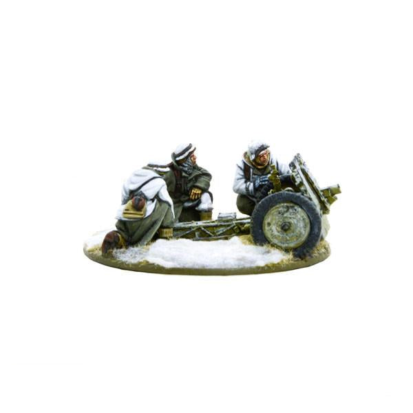 Bolt Action | German Heer 7.5 Leig 18 Light Artillery Winter | 28mm Metal Blister Pack