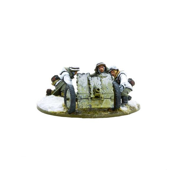 Bolt Action | German Heer 7.5 Leig 18 Light Artillery Winter | 28mm Metal Blister Pack