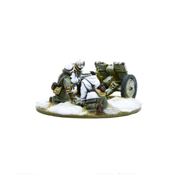Bolt Action | German Heer 7.5 Leig 18 Light Artillery Winter | 28mm Metal Blister Pack
