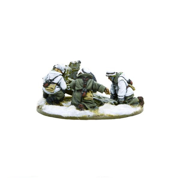 Bolt Action | German Heer 7.5 Leig 18 Light Artillery Winter | 28mm Metal Blister Pack