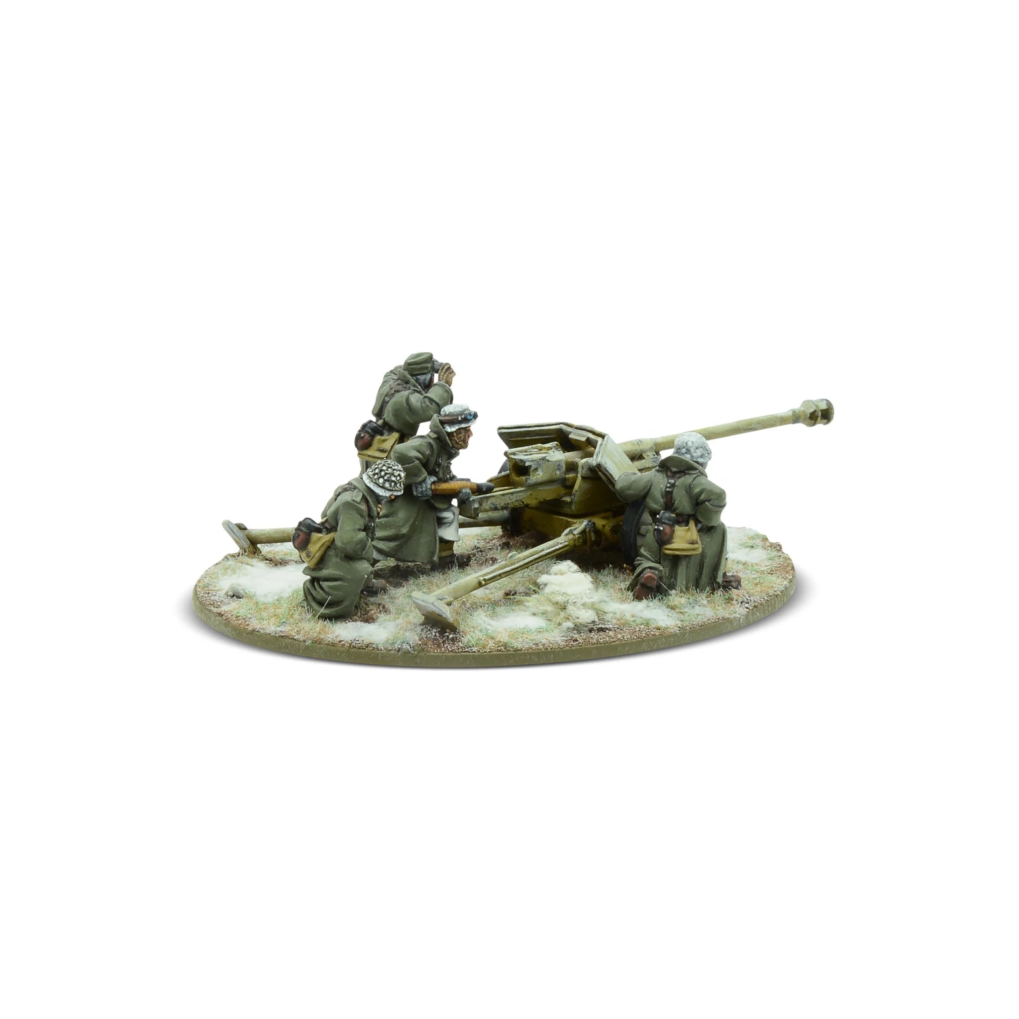 Bolt Action | German | Heer 75mm ATG Winter | 28mm Metal Blister Pack