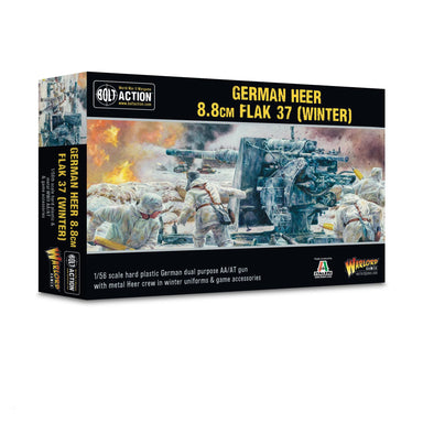 Bolt Action | German Heer 8.8cm Flak 37 Winter | 28mm Metal Unit