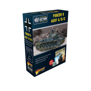 Bolt Action | German Panzer II Ausf A/B/C | 28mm Resin Metal Vehicle