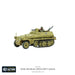 Bolt Action | German | SD.KFZ 250 Alte Half Track options to make version 1, 9 or 11 | 28mm Plastic Vehicle Copy
