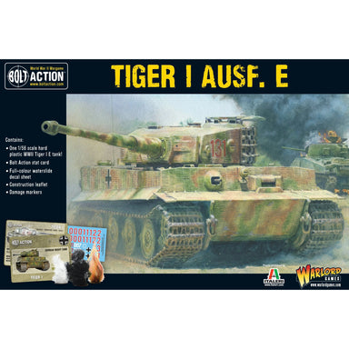 Bolt Action | German Tiger I Ausf E | 28mm Plastic Vehicle