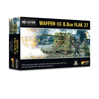 Bolt Action | German Waffen SS 8.8cm Flak 37 | 28mm Plastic & Metal Unit