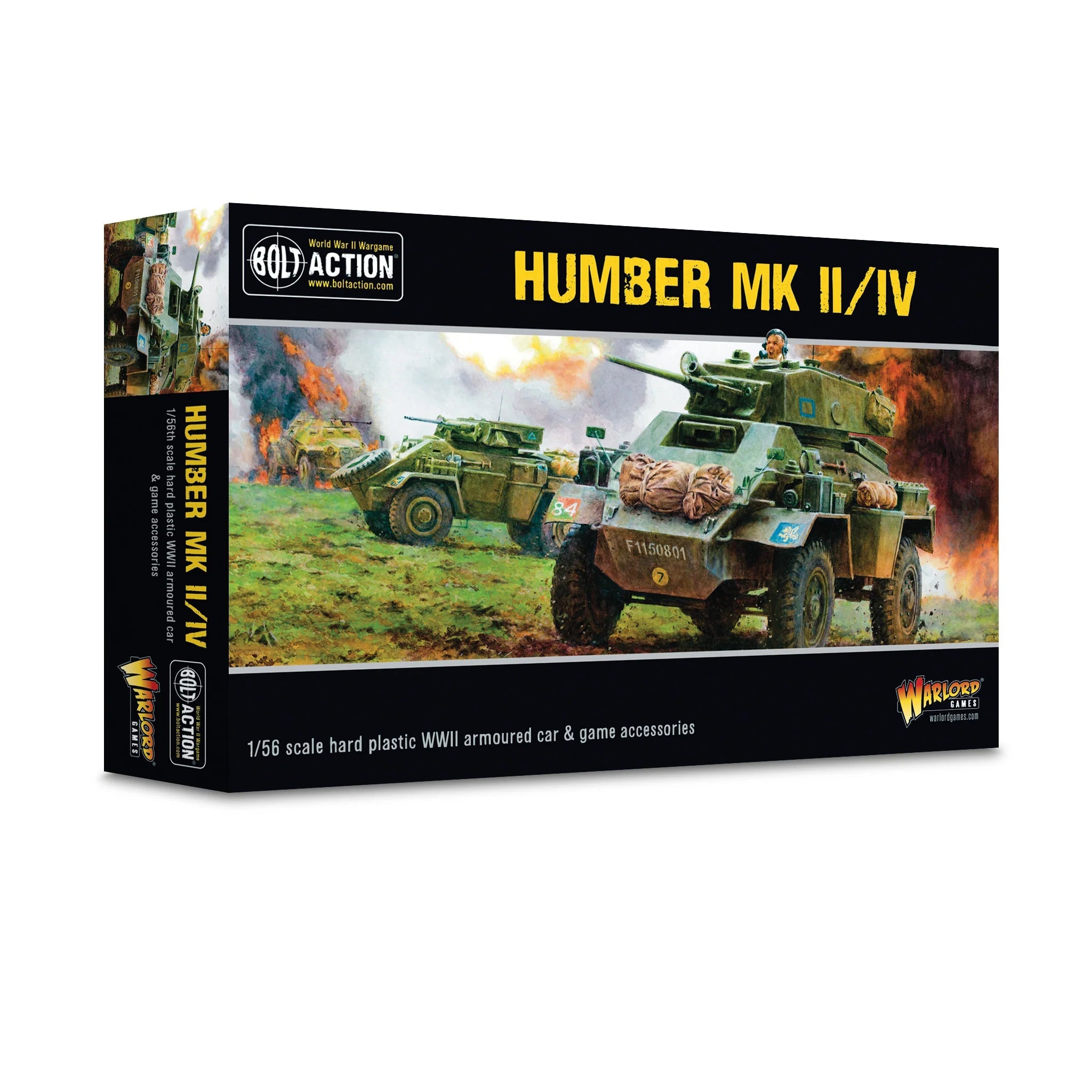 Bolt Action | British | Humber MK II / IV | 28mm Plastic Vehicle | Warlord | Miniature Kingdoms