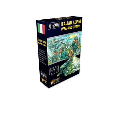 Bolt Action | Italian Alpini Weapons Teams | 28mm Resin Unit