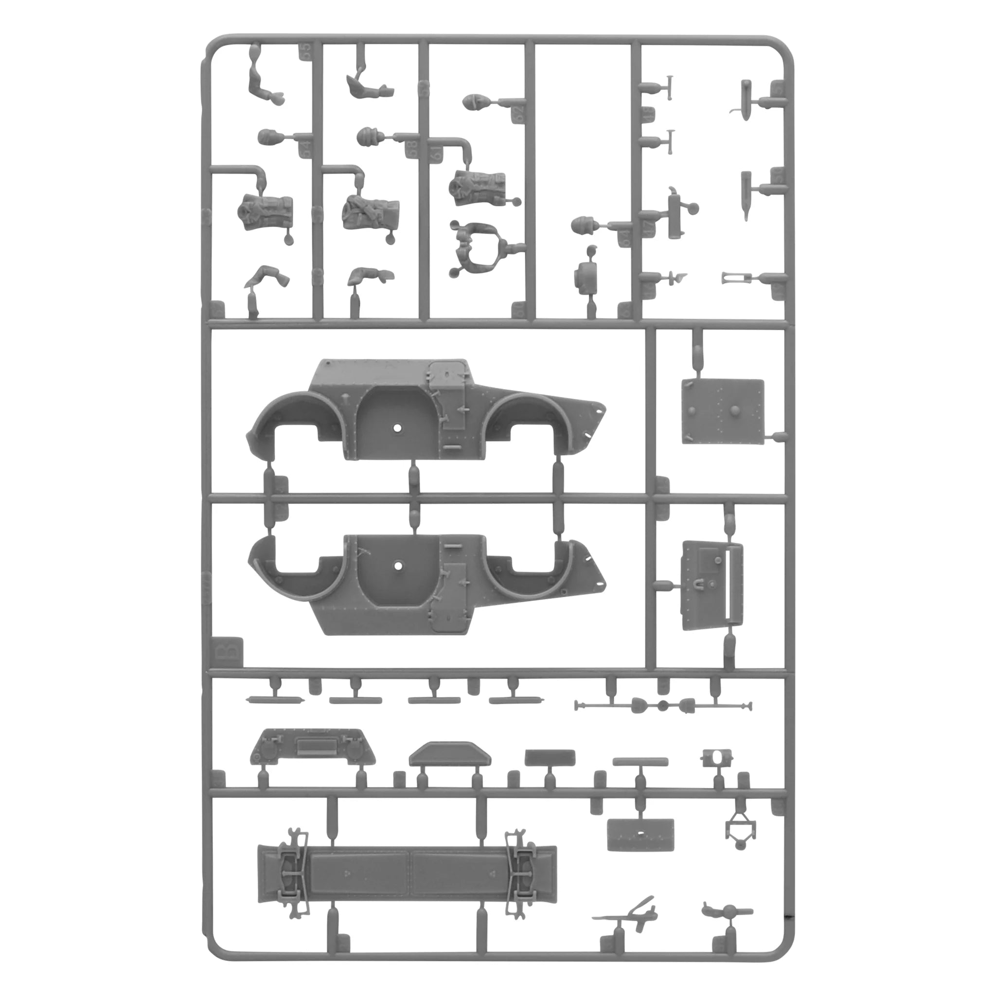Bolt Action | Italian | Autoblinda AB41/43 | 28mm Plastic Vehicle