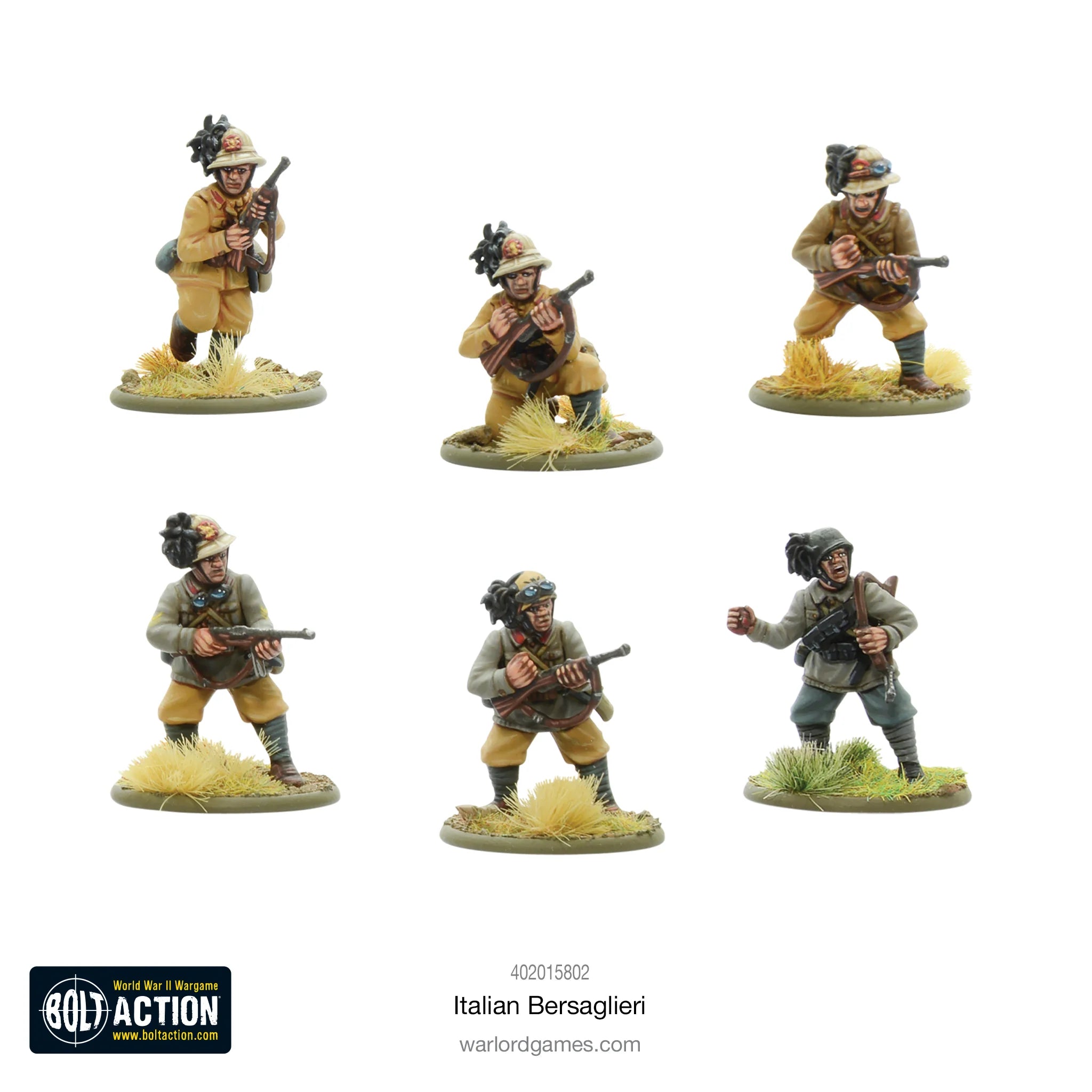 Bolt Action | Italian Bersaglieri | 28mm Plastic Unit