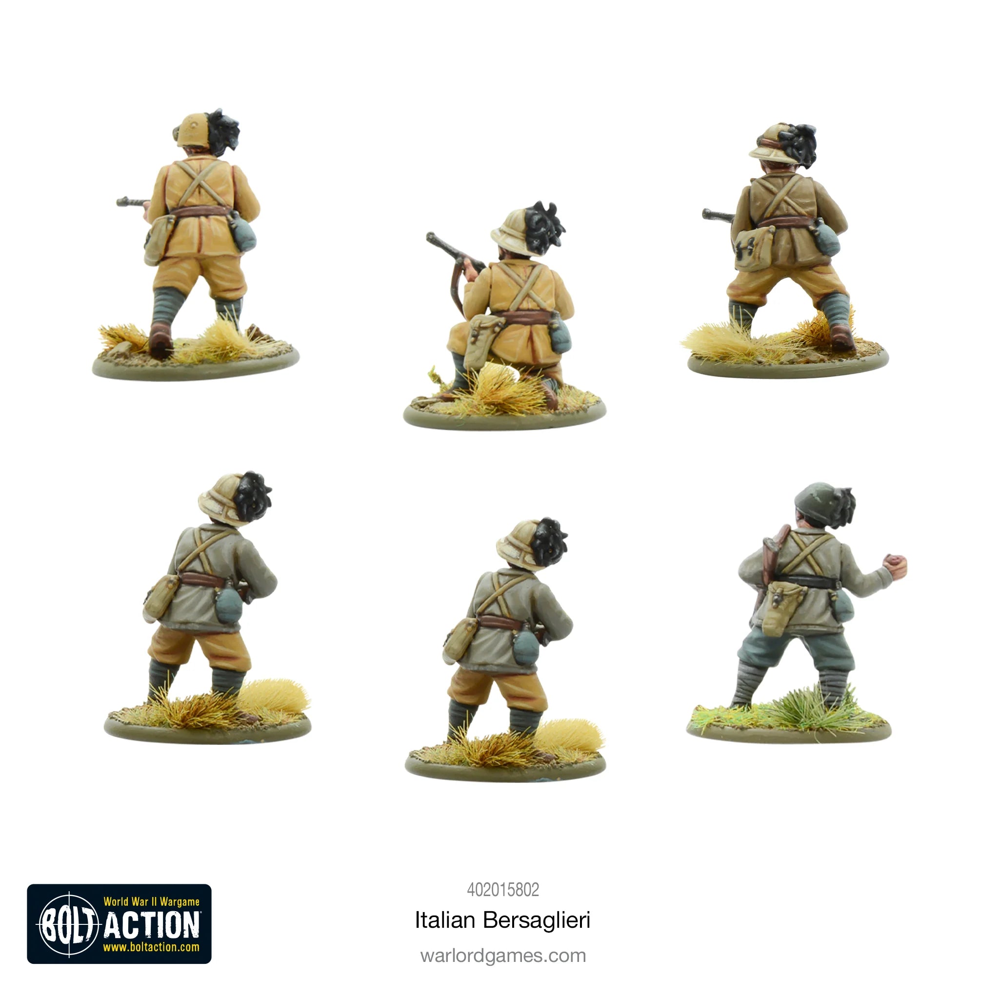 Bolt Action | Italian Bersaglieri | 28mm Plastic Unit