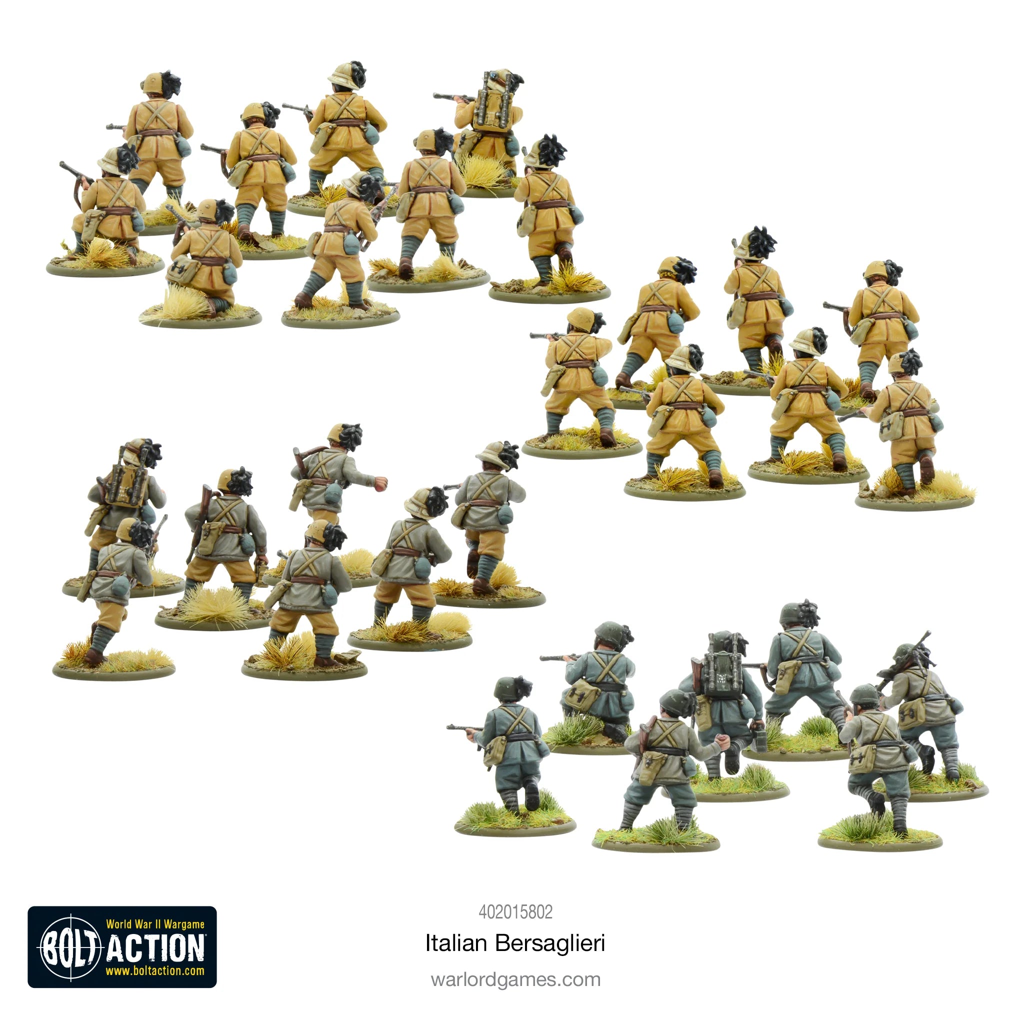 Bolt Action | Italian Bersaglieri | 28mm Plastic Unit