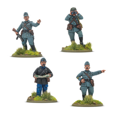 Bolt Action | Italian Platoon Commanders | 28mm Resin Blister Pack