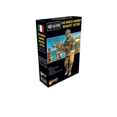 Bolt Action | Italian San Marco Marines Infantry Section | 28mm Metal Unit