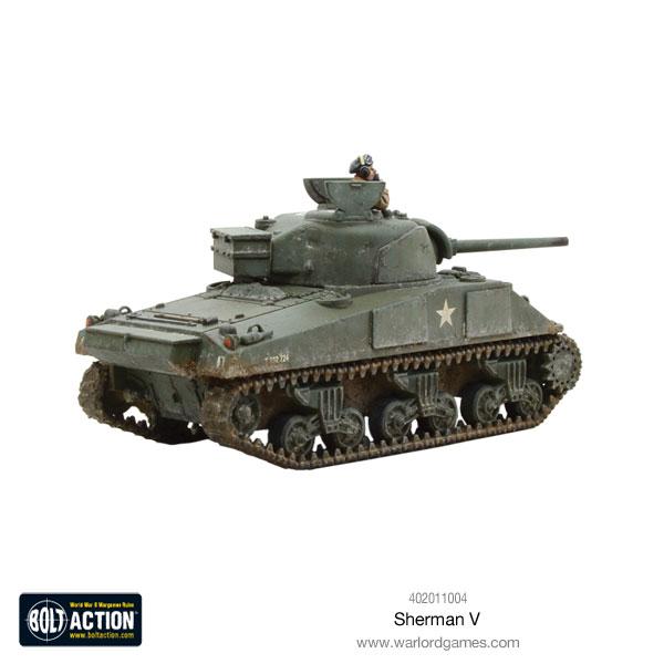 Bolt Action | Sherman V Tank | 28mm Plastic Vehicle
