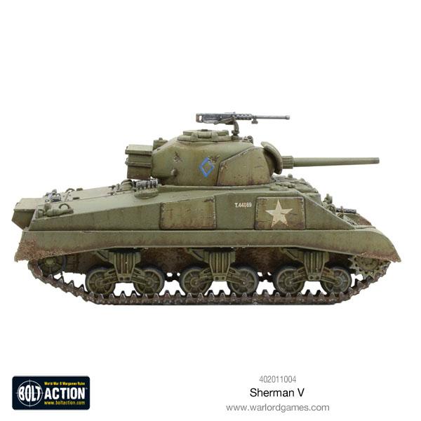 Bolt Action | Sherman V Tank | 28mm Plastic Vehicle