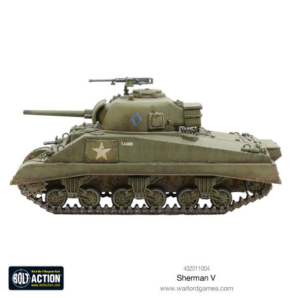 Bolt Action | Sherman V Tank | 28mm Plastic Vehicle
