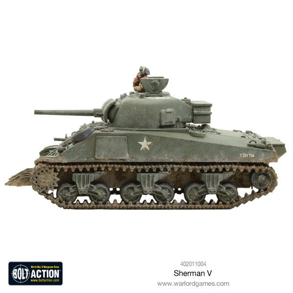 Bolt Action | Sherman V Tank | 28mm Plastic Vehicle
