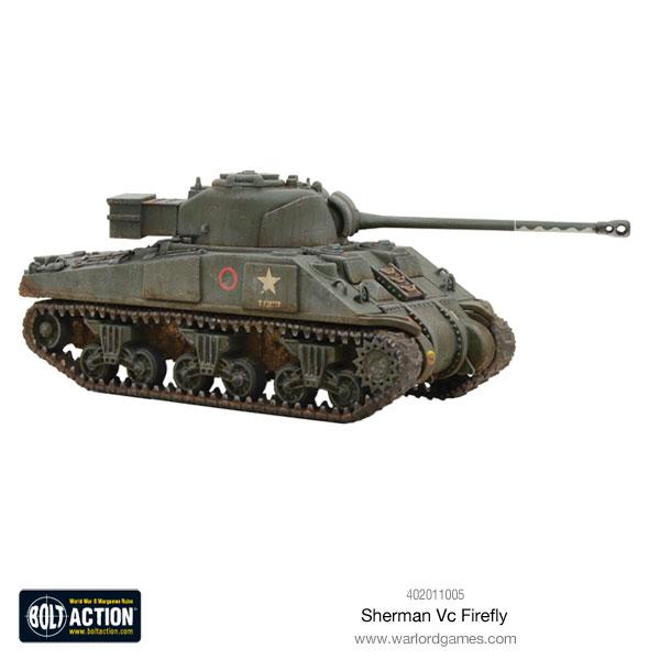 Bolt Action | Sherman VC Firefly Tank | 28mm Plastic Vehicle