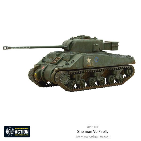 Bolt Action | Sherman VC Firefly Tank | 28mm Plastic Vehicle