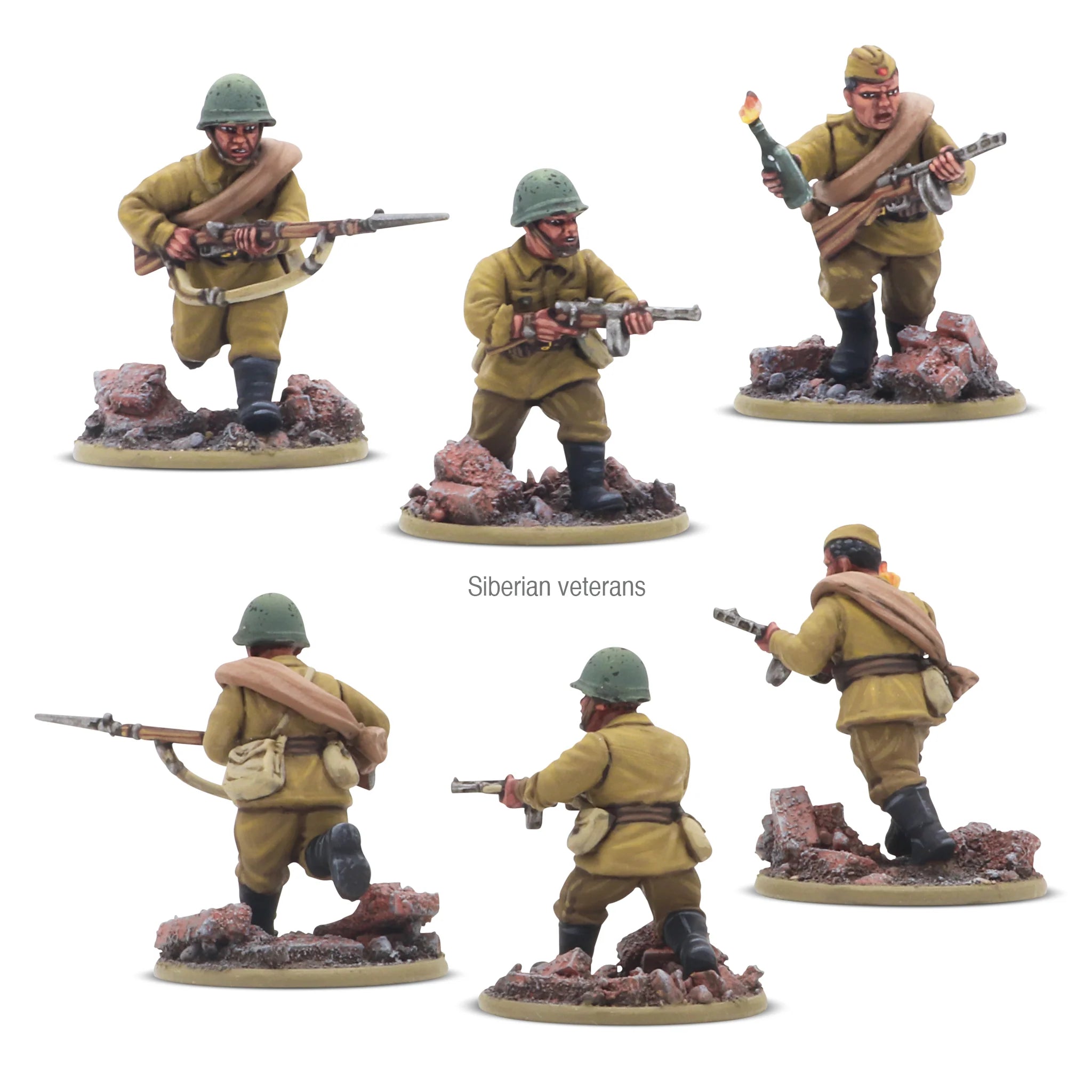 Bolt Action | Soviet Army Infantry Platoon | 28mm Plastic Unit