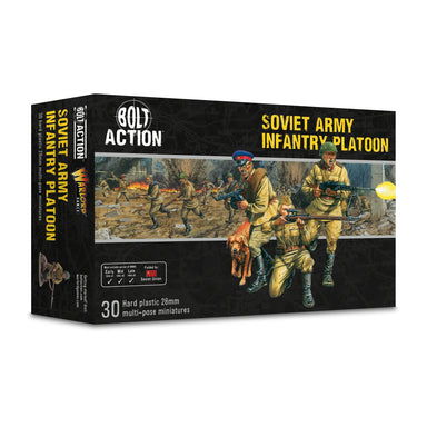 Bolt Action | Soviet Army Infantry Platoon | 28mm Plastic Unit
