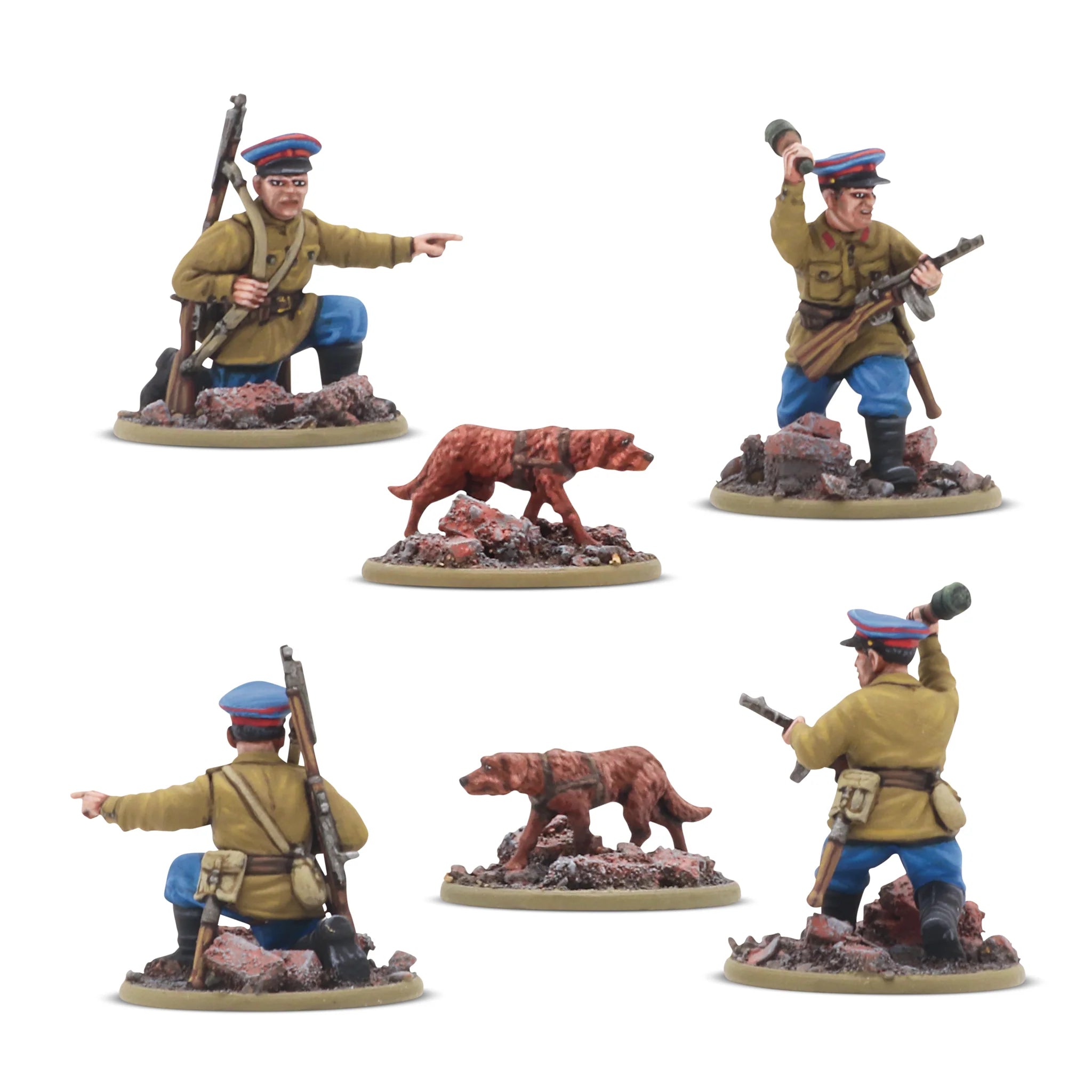 Bolt Action | Soviet Army Infantry Platoon | 28mm Plastic Unit
