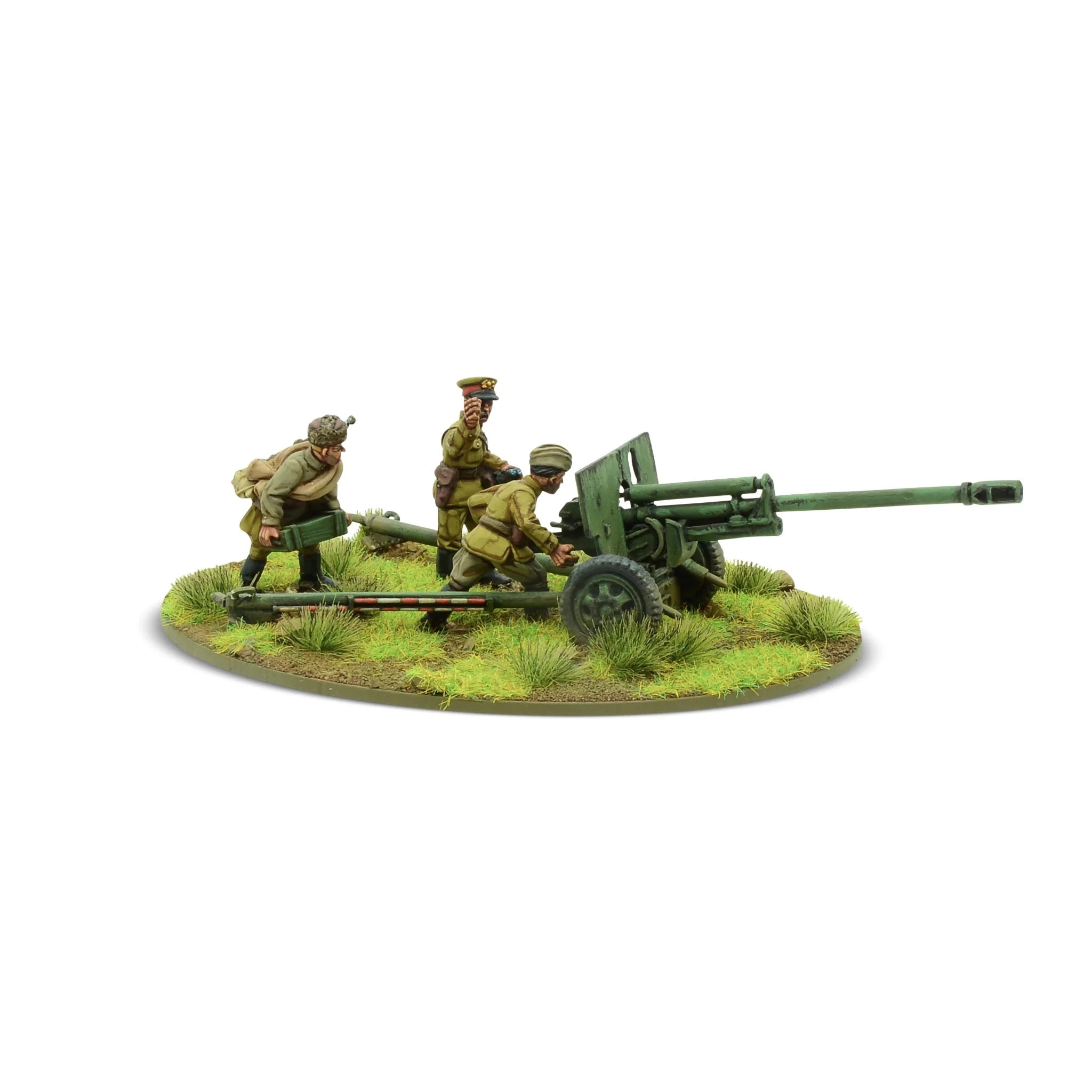 Bolt Action | Soviet Army Zis 3 Gun | 28mm Metal Blister Pack