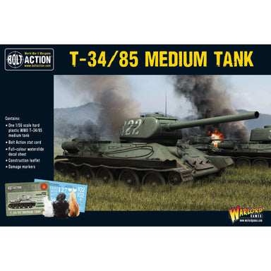 Bolt Action | Soviet | T-34 / 85 Tank | 28mm Plastic Vehicle