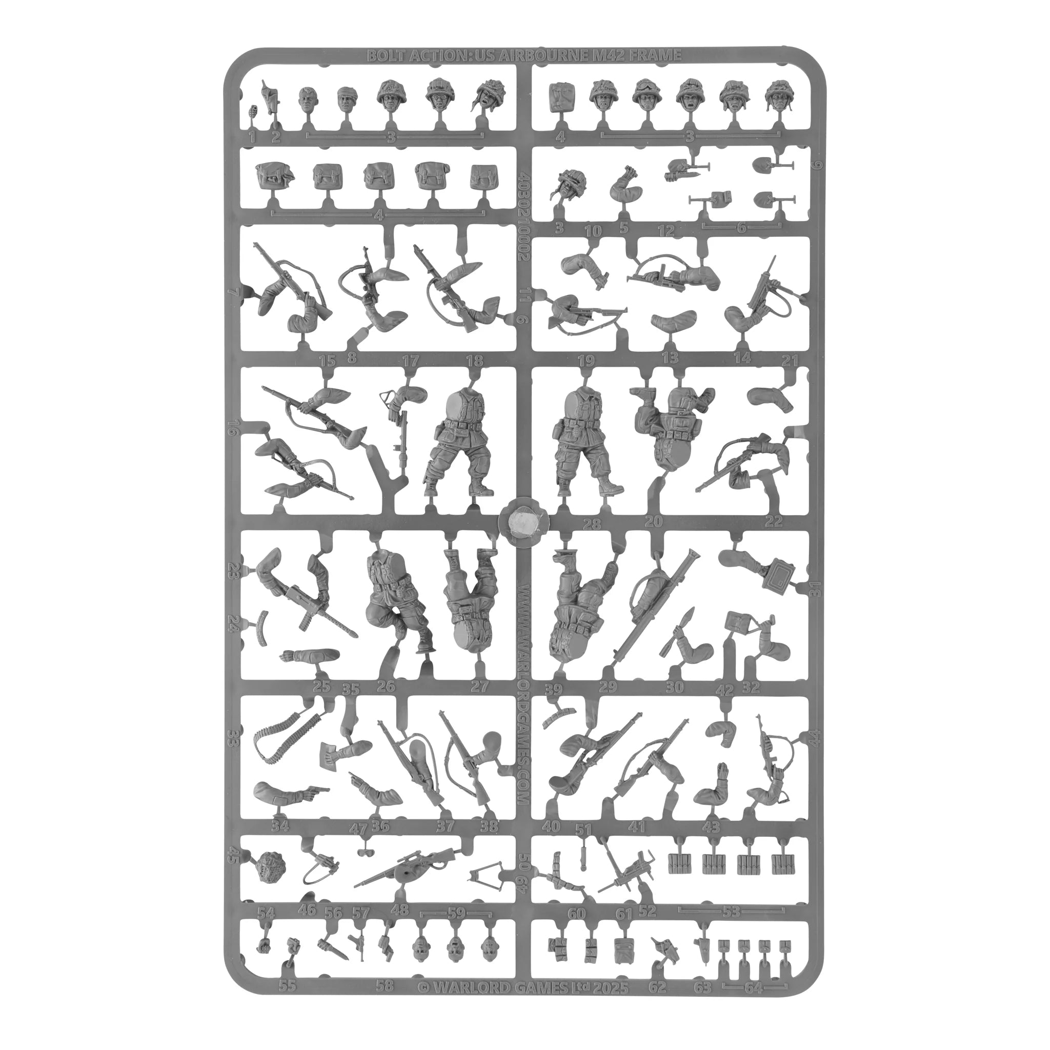 Bolt Action | US Airborne D-Day Platoon | 28mm Plastic Unit