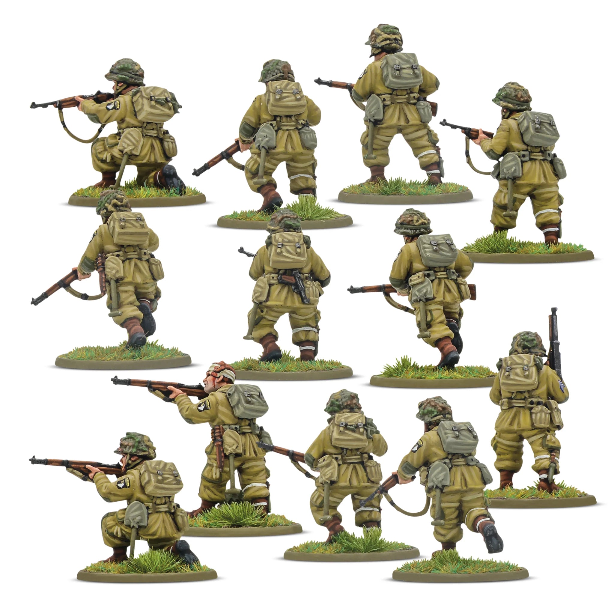 Bolt Action | US Currahee! US Airborne D-Day Starter Army | 28mm Plastic Starter