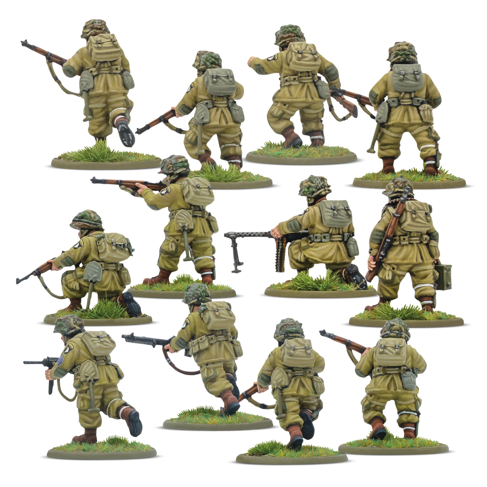 Bolt Action | US Currahee! US Airborne D-Day Starter Army | 28mm Plastic Starter