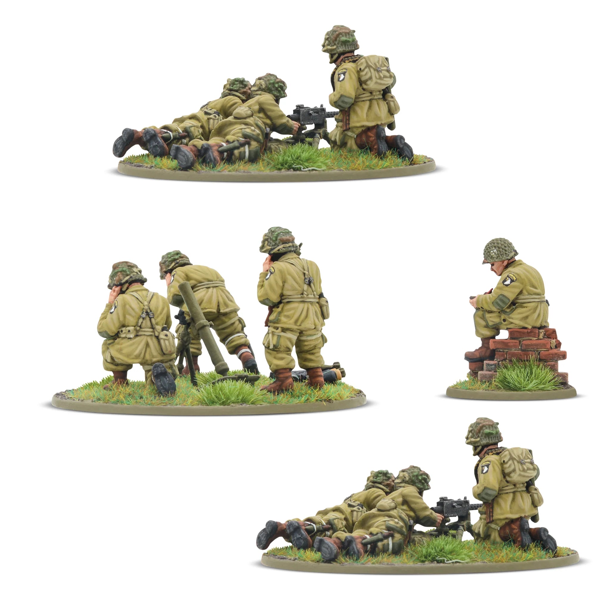 Bolt Action | US Currahee! US Airborne D-Day Starter Army | 28mm Plastic Starter