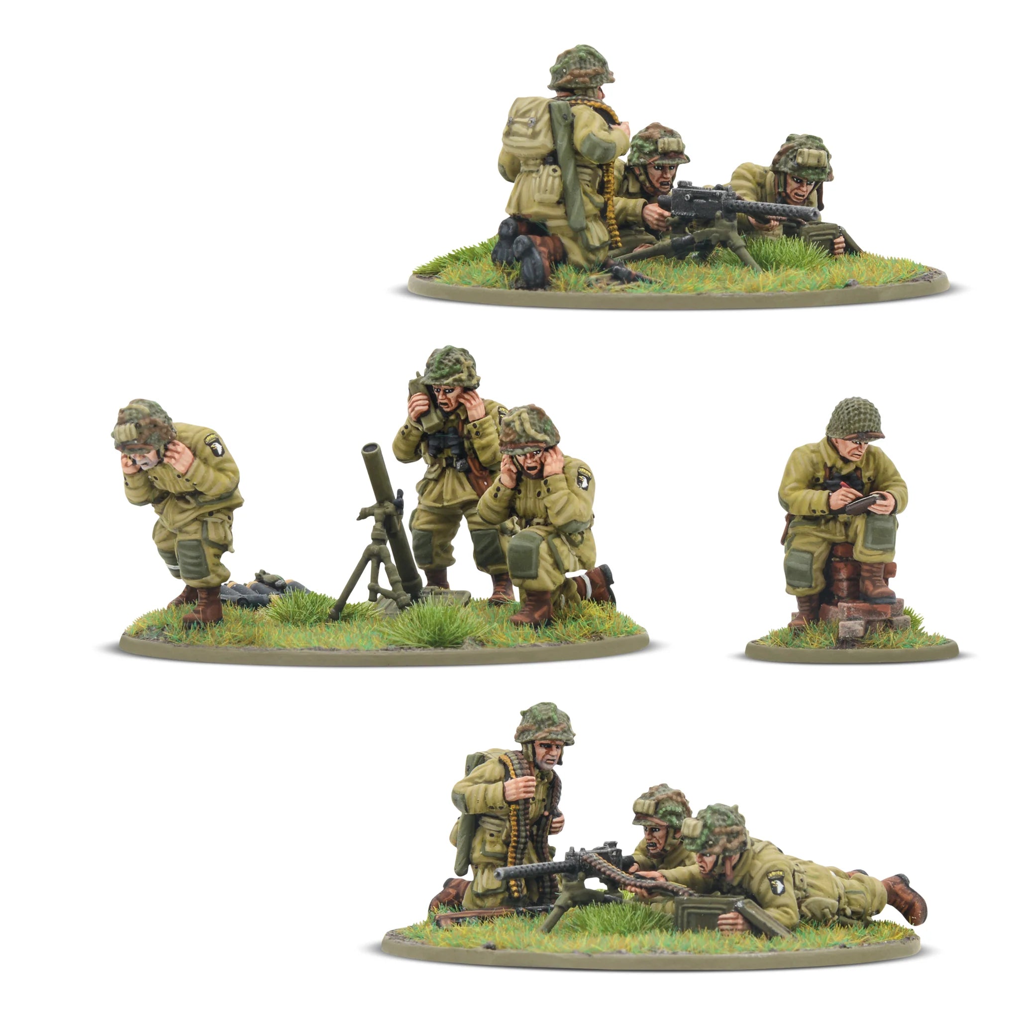 Bolt Action | US Currahee! US Airborne D-Day Starter Army | 28mm Plastic Starter