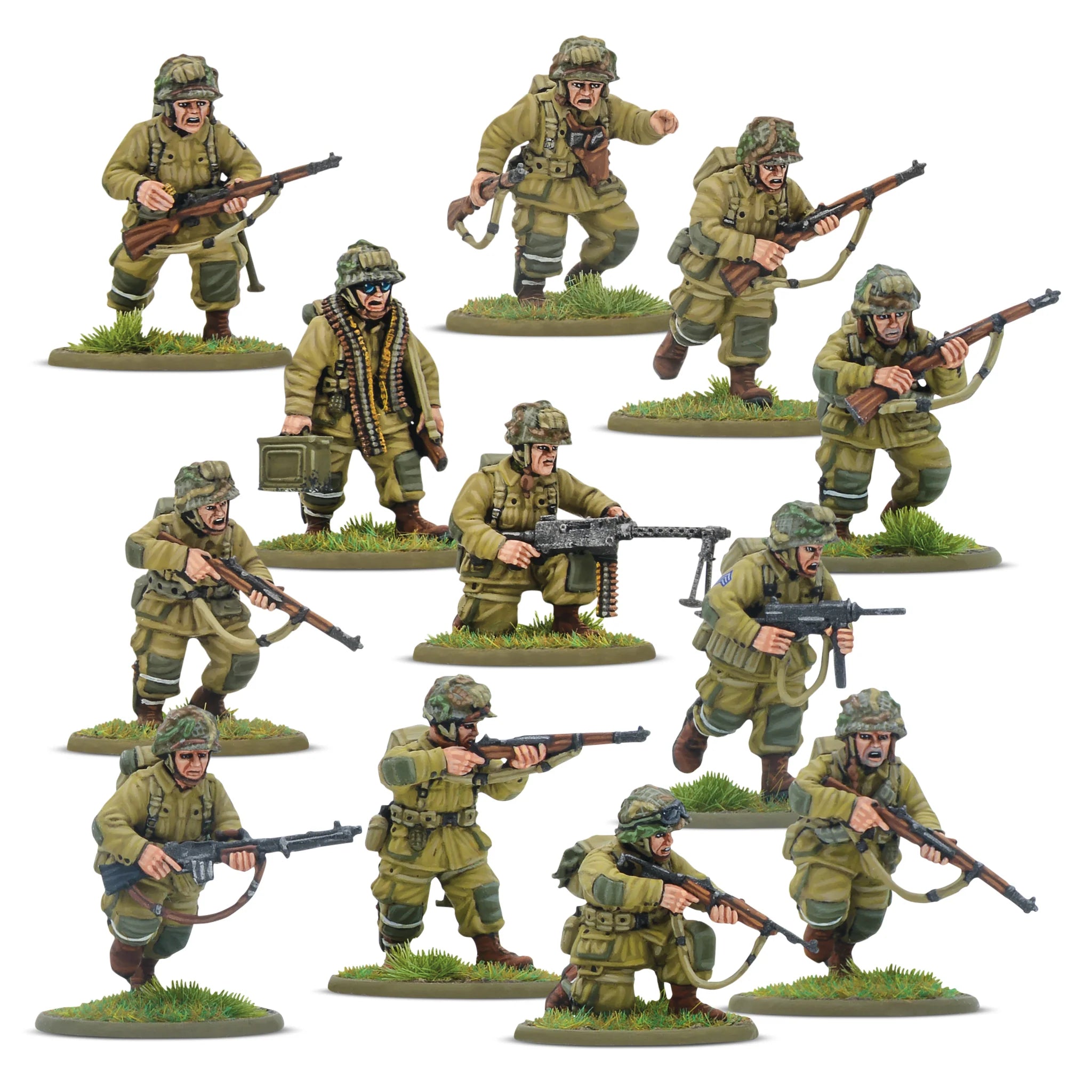 Bolt Action | US Currahee! US Airborne D-Day Starter Army | 28mm Plastic Starter