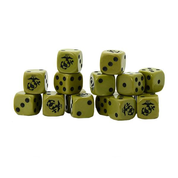 Bolt Action | USA US Marine Corp | D6 Dice Bag | Warlord | Miniature Kingdoms