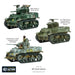 Bolt Action | USA M5 Stuart Light Tank Platoon 3 Tanks | 28mm Plastic Platoon