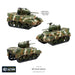Bolt Action | USA M5 Stuart Light Tank Platoon 3 Tanks | 28mm Plastic Platoon